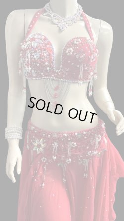 画像2: エジプトオリエンタルコスチューム ☆fresh red ethnic ☆