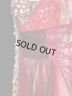 画像7: エジプトオリエンタルコスチューム ☆red wine lace flower ☆