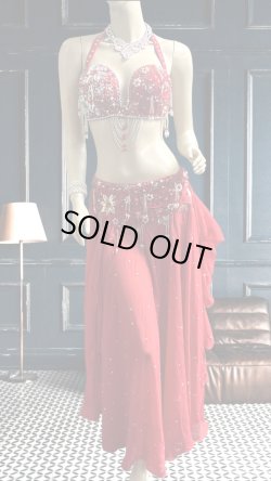 画像1: エジプトオリエンタルコスチューム ☆fresh red ethnic ☆