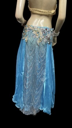 画像4: エジプトオリエンタルコスチューム ☆silky madonna sky blue ☆