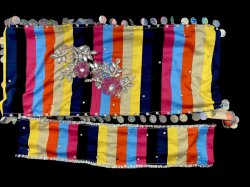 画像6: エジプト製ゴージャスストライプサイーディ/ バラディドレス☆multiple colors☆