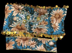 画像6: エジプト製プリントストレッチバラディドレス☆ green flower☆