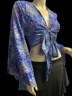 画像2: プリントバタフライスリップチョリ II