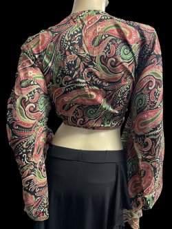 画像3: プリントバタフライスリップチョリ V