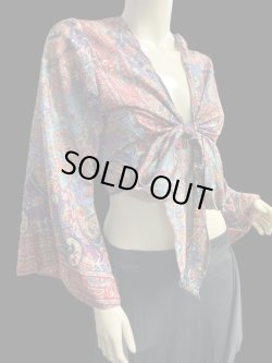 画像2: プリントバタフライスリップチョリ V