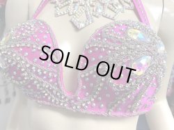 画像4: エジプトオリエンタルコスチューム ☆elegant rhinestone hot pink☆