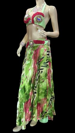 画像2: エジプトオリエンタルコスチューム ☆fresh green ethnic ☆