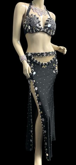 画像2: エジプトオリエンタルコスチューム ☆elegant black smoke☆