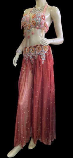 画像2: エジプトオリエンタルコスチューム ☆fresh orange ethnic ☆