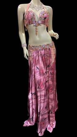 画像1: エジプトオリエンタルコスチューム☆sweet pink ethnic ☆