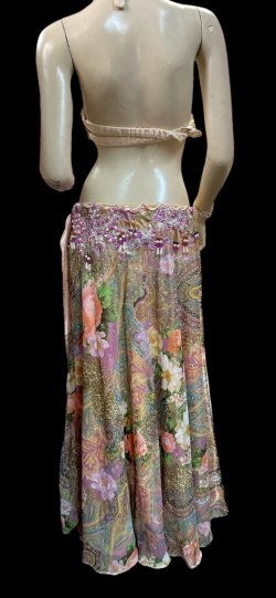 画像6: エジプトオリエンタルコスチューム☆fresh orange green ethnic ☆