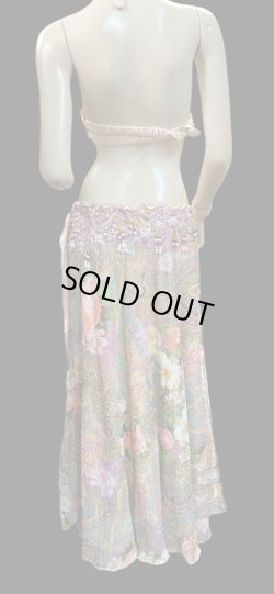 画像6: エジプトオリエンタルコスチューム☆fresh orange green ethnic ☆