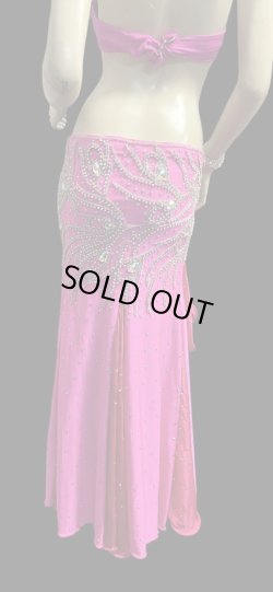 画像6: エジプトオリエンタルコスチューム ☆elegant rhinestone hot pink☆