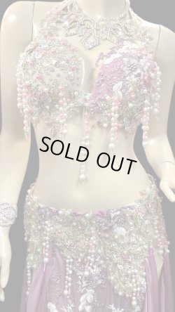 画像3: エジプトAmrオリエンタルコスチューム☆Dreamy smoky rose pink ☆