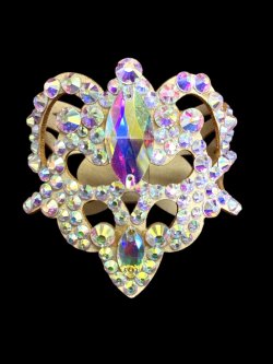 画像2: オーロラキラキララインストーン ブレスレット2