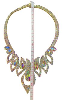 画像3: オーロラキラキララインストーンネックレス8