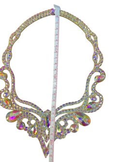 画像3: オーロラキラキララインストーンネックレス7