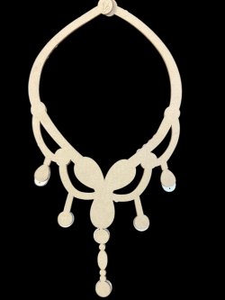 画像2: オーロラキラキララインストーンネックレス12