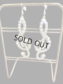 画像1: オーロラキラキララインストーンピアス11