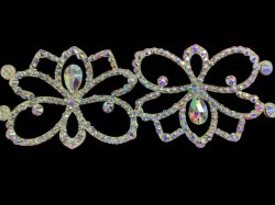 画像3: オーロラキラキララインストーン ブレスレット1