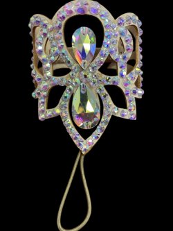 画像2: オーロラキラキララインストーン ブレスレット4