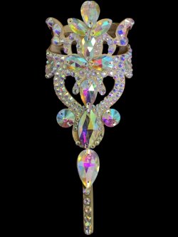 画像2: オーロラキラキララインストーン ブレスレット9