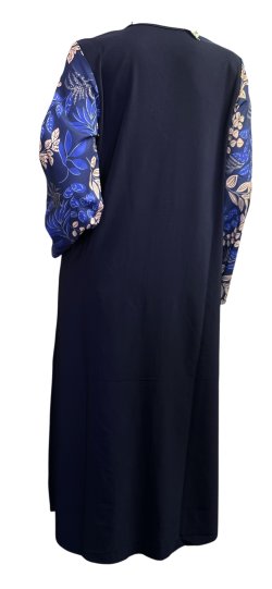 画像4: プリントポリエステルガラベーヤ☆Navi ☆前開きタイプ☆フロントオープン