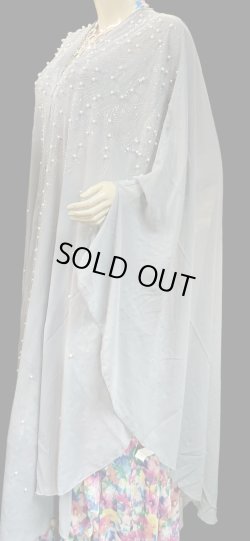 画像3: フーデットキラキラパールカバードレス☆grey☆