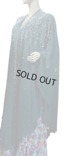 画像3: フーデットキラキラパールカバードレス☆dark green☆