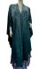 画像1: フーデットキラキラパールカバードレス☆dark green☆ (1)
