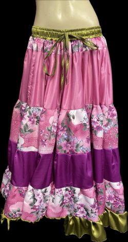 画像2: 25ヤードジプシーサテンスカートXXXV