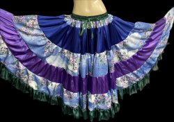 画像1: 25ヤードジプシーサテンスカートXXXVI