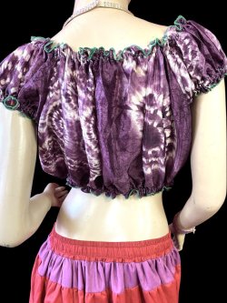 画像4: プリントバタフライスリップチョリ VIII