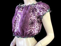 画像3: プリントバタフライスリップチョリ VIII