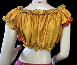 画像4: プリントバタフライスリップチョリ VVVI