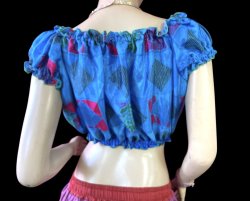 画像4: プリントバタフライスリップチョリ VVIIII