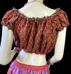 画像4: プリントバタフライスリップチョリ VVIII