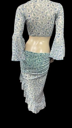 画像3: Amira Jamila オリジナル レッスンセット☆blue paisely☆