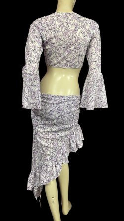 画像3: Amira Jamila オリジナル レッスンセット☆mauve paisely☆