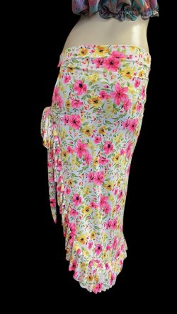 画像2: Amira Jamila オリジナルストレッチロングヒップスカーフ3