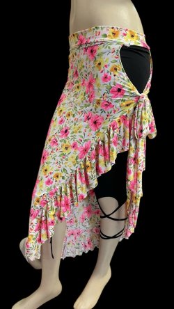 画像4: Amira Jamila オリジナルストレッチロングヒップスカーフ3