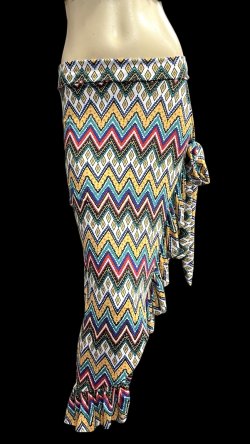 画像1: Amira Jamila オリジナルストレッチロングヒップスカーフ10