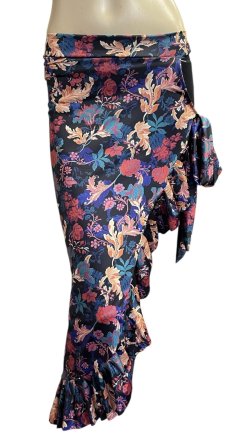 画像1: Amira Jamila オリジナルストレッチロングヒップスカーフ12