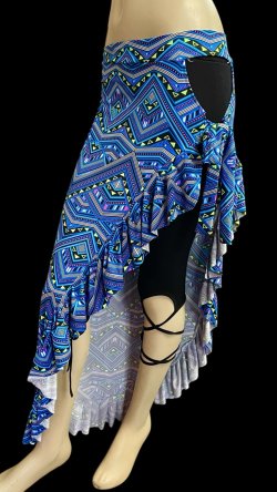 画像4: Amira Jamila オリジナルストレッチロングヒップスカーフ2