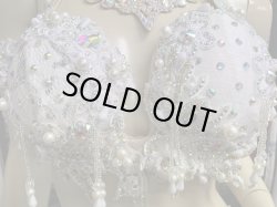 画像7: エジプトAmrオリエンタルコスチューム☆lacy Cristal white ☆