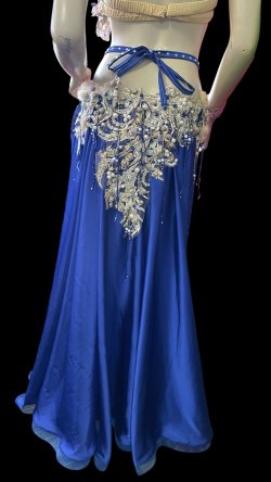 画像4: エジプトAmrオリエンタルコスチューム☆Oriental blue sapphire ☆