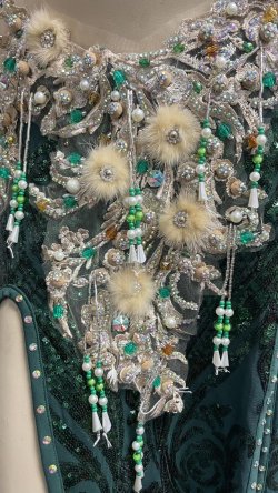 画像5: エジプトAmrオリエンタルコスチューム☆Chic deep green ☆