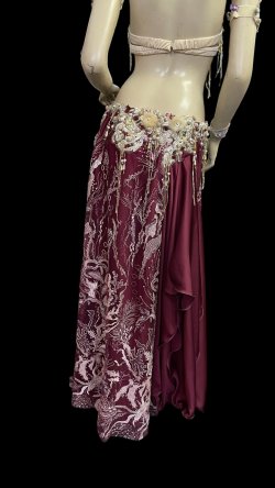 画像4: エジプトAmrオリエンタルコスチューム☆ Red wine golden dream☆