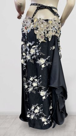 画像4: エジプトAmrオリエンタルコスチューム☆ Sweet black swan ☆