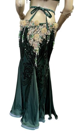 画像3: エジプトAmrオリエンタルコスチューム☆Chic deep green ☆